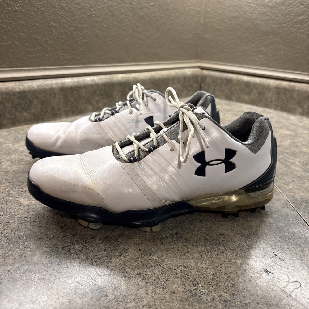 Under Armour Match Play Men's Golf Shoes Spiked Sz 7‎ NEED NEW SPIKES